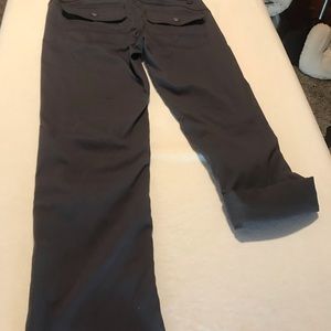 Prana Steel grey hiking, active pant size 2